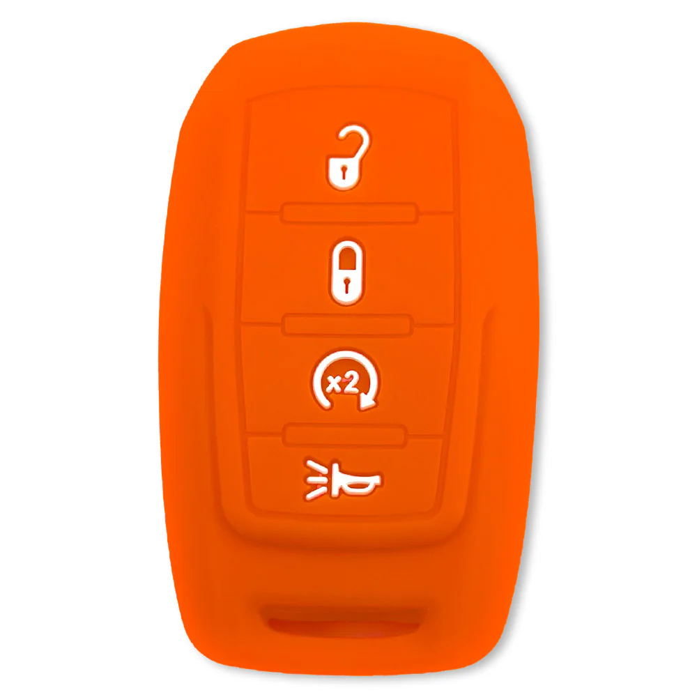 Dodge 19-25 RAM (1500, 2500, 3500) 1-Piece 100% Silicone Rubber Key Fob Cover - Multiple Colors - Image 14