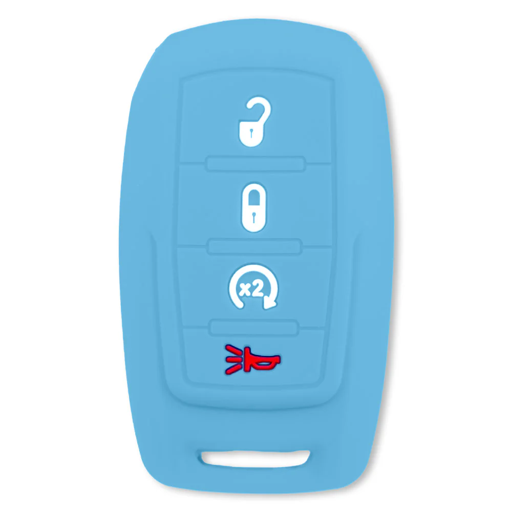 Dodge 19-25 RAM (1500, 2500, 3500) 1-Piece 100% Silicone Rubber Key Fob Cover - Multiple Colors - Image 26