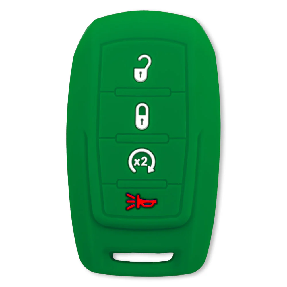 Dodge 19-25 RAM (1500, 2500, 3500) 1-Piece 100% Silicone Rubber Key Fob Cover - Multiple Colors - Image 28