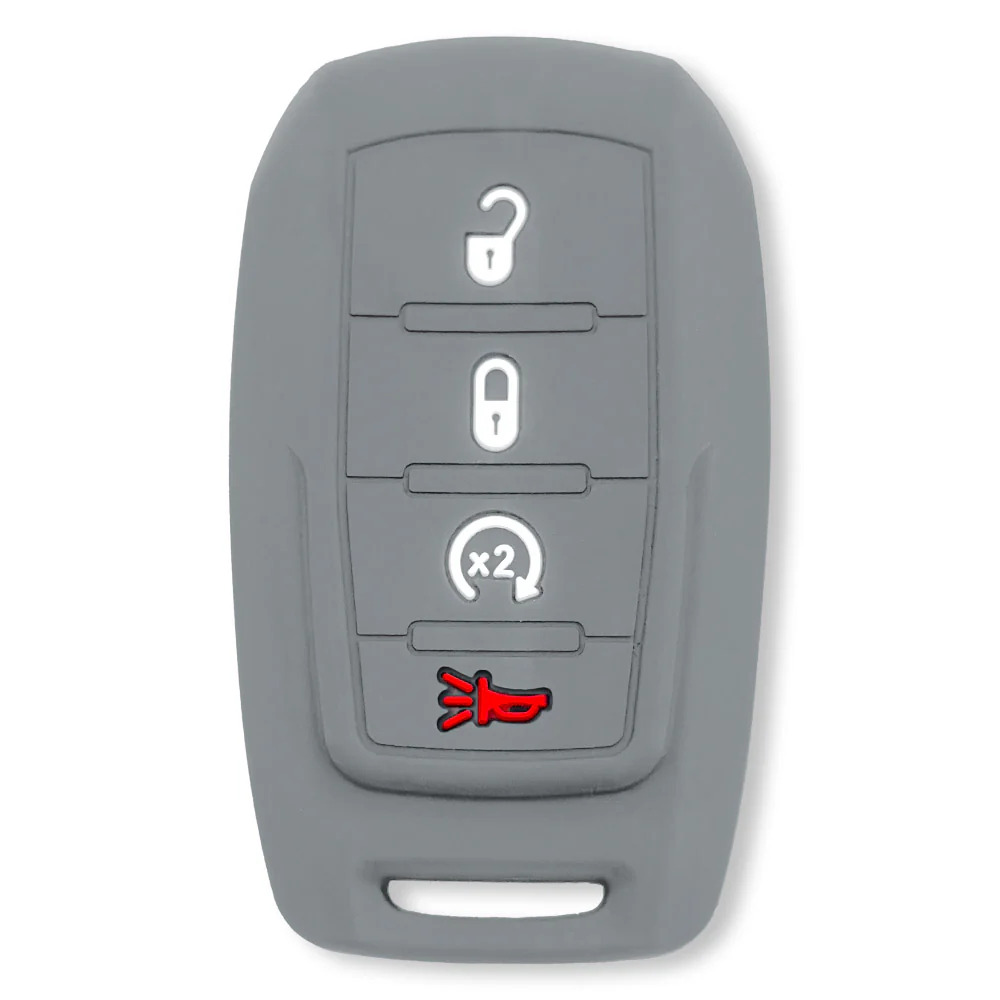 Dodge 19-25 RAM (1500, 2500, 3500) 1-Piece 100% Silicone Rubber Key Fob Cover - Multiple Colors - Image 30