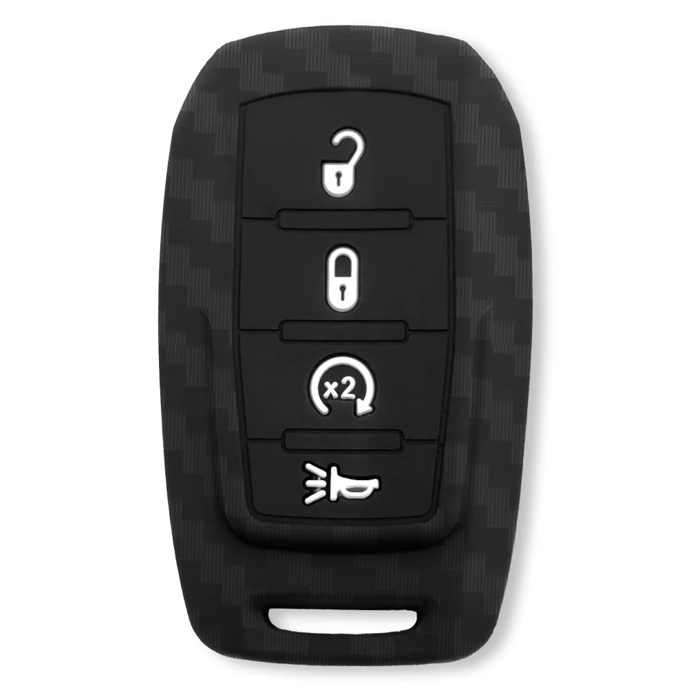 Dodge 19-25 RAM (1500, 2500, 3500) 1-Piece 100% Silicone Rubber Key Fob Cover - Multiple Colors - Image 39