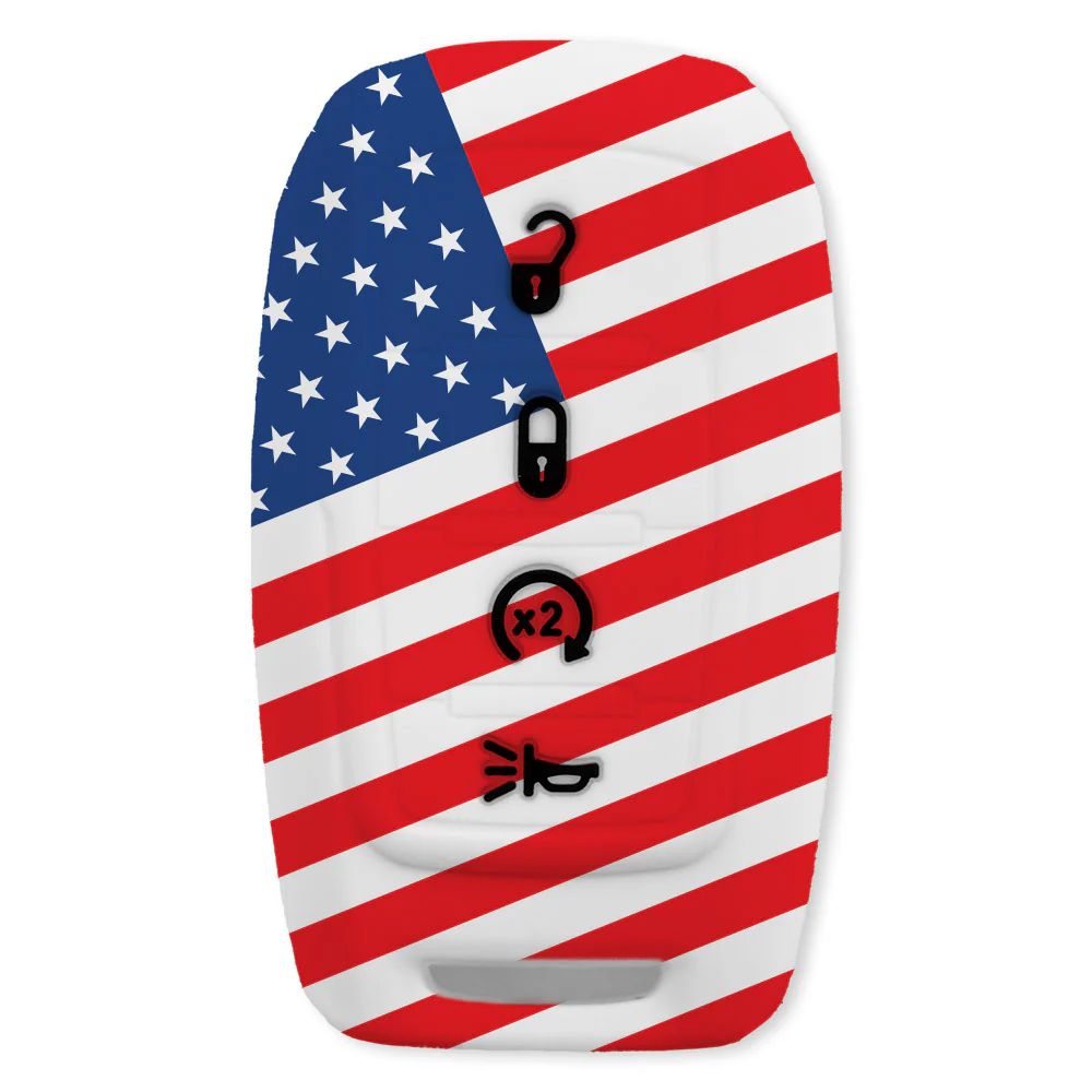 Dodge 19-25 RAM (1500, 2500, 3500) 1-Piece 100% Silicone Rubber Key Fob Cover - Multiple Colors - Image 50