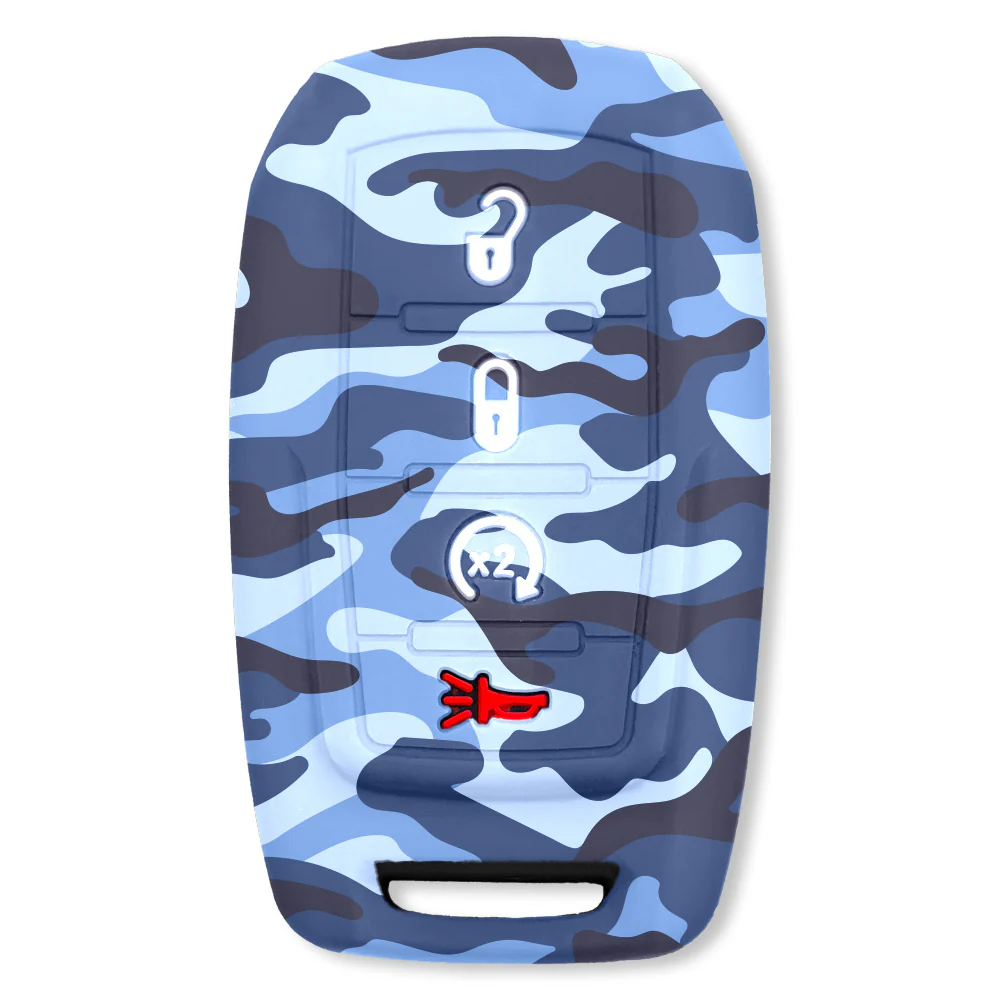 Dodge 19-25 RAM (1500, 2500, 3500) 1-Piece 100% Silicone Rubber Key Fob Cover - Multiple Colors - Image 56