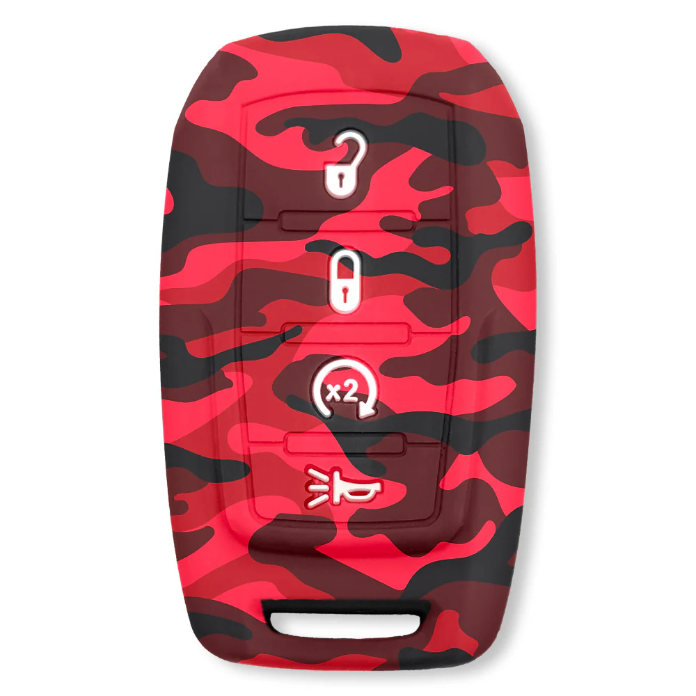 Dodge 19-25 RAM (1500, 2500, 3500) 1-Piece 100% Silicone Rubber Key Fob Cover - Multiple Colors - Image 63