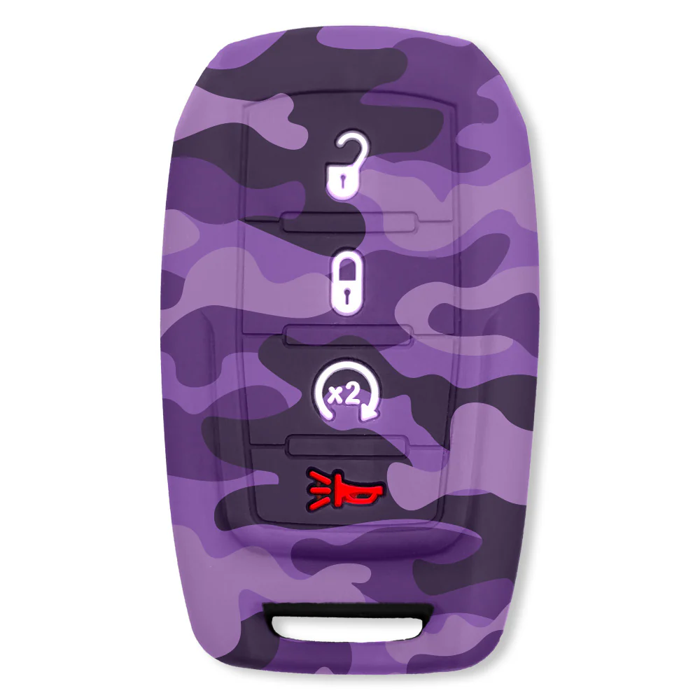 Dodge 19-25 RAM (1500, 2500, 3500) 1-Piece 100% Silicone Rubber Key Fob Cover - Multiple Colors - Image 67