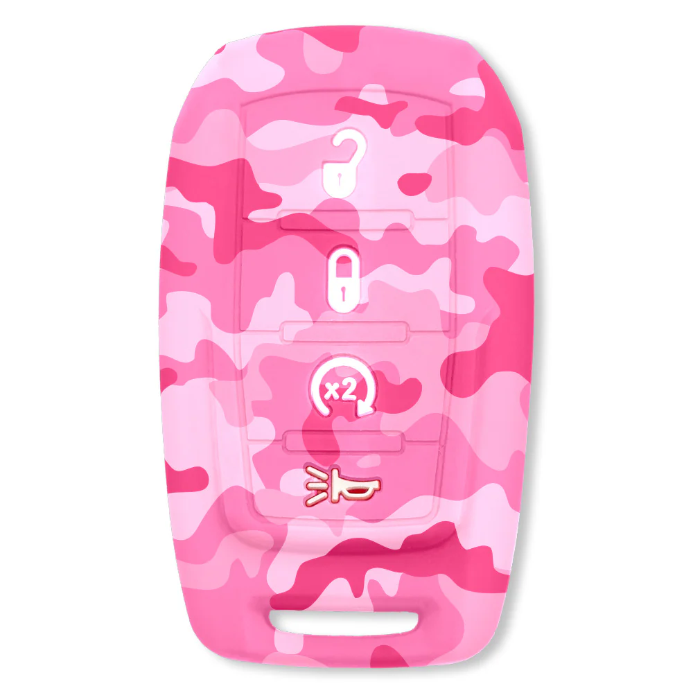 Dodge 19-25 RAM (1500, 2500, 3500) 1-Piece 100% Silicone Rubber Key Fob Cover - Multiple Colors - Image 70