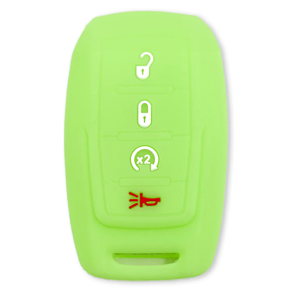 Dodge 19-25 RAM (1500, 2500, 3500) 1-Piece 100% Silicone Rubber Key Fob Cover - Multiple Colors - Image 73