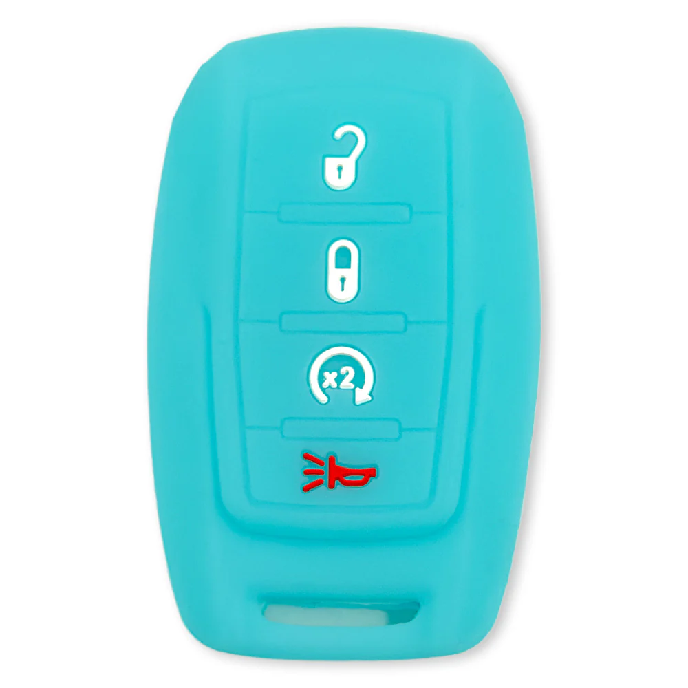 Dodge 19-25 RAM (1500, 2500, 3500) 1-Piece 100% Silicone Rubber Key Fob Cover - Multiple Colors - Image 76