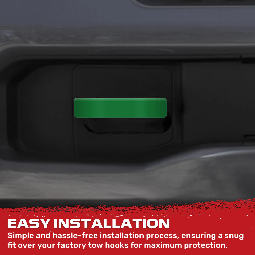Dodge 21-26 RAM 2500/3500 Tow Hook Covers 2-Piece Set of Silicone Covers Standard & LED Options - Multiple Colors - Image 112