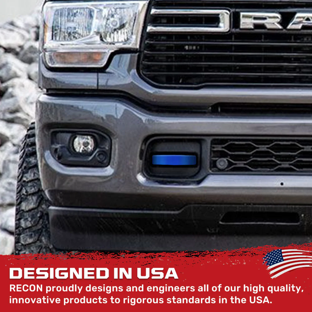 Dodge 21-26 RAM 2500/3500 Tow Hook Covers 2-Piece Set of Silicone Covers Standard & LED Options - Multiple Colors - Image 15