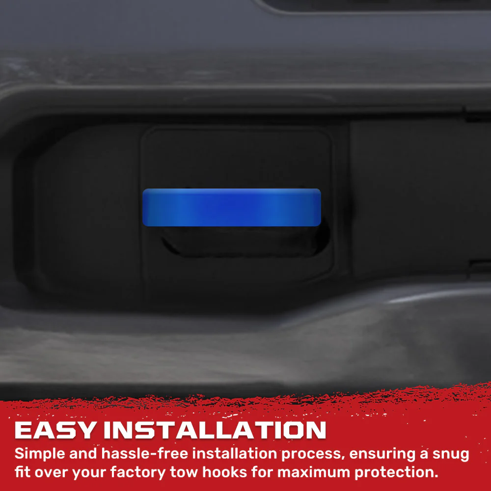 Dodge 21-26 RAM 2500/3500 Tow Hook Covers 2-Piece Set of Silicone Covers Standard & LED Options - Multiple Colors - Image 22