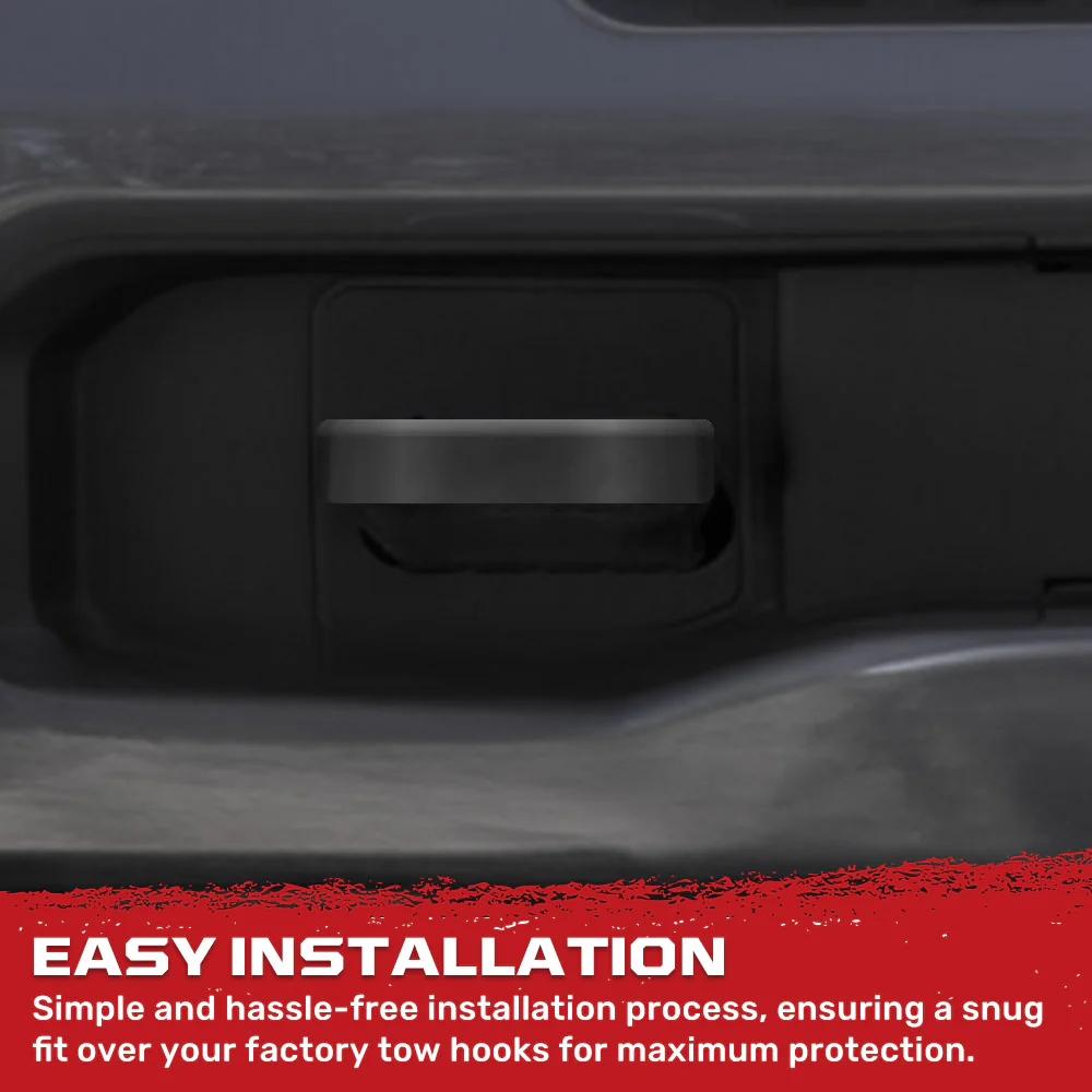 Dodge 21-26 RAM 2500/3500 Tow Hook Covers 2-Piece Set of Silicone Covers Standard & LED Options - Multiple Colors - Image 39