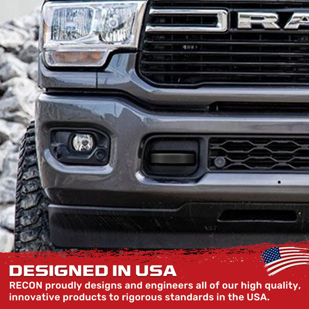 Dodge 21-26 RAM 2500/3500 Tow Hook Covers 2-Piece Set of Silicone Covers Standard & LED Options - Multiple Colors - Image 40