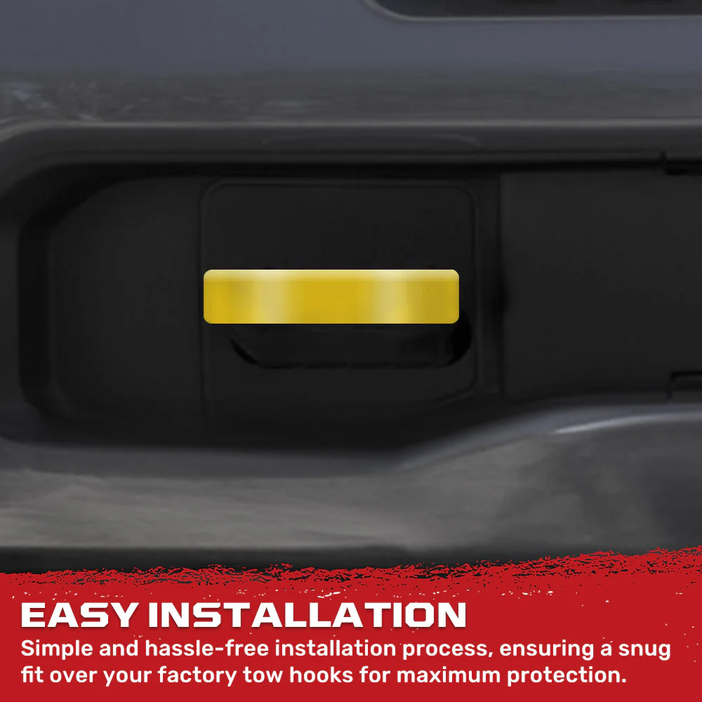Dodge 21-26 RAM 2500/3500 Tow Hook Covers 2-Piece Set of Silicone Covers Standard & LED Options - Multiple Colors - Image 49