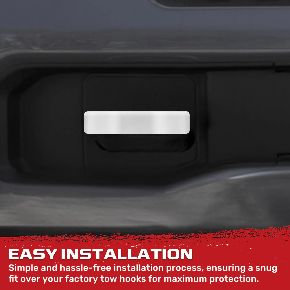 Dodge 21-26 RAM 2500/3500 Tow Hook Covers 2-Piece Set of Silicone Covers Standard & LED Options - Multiple Colors - Image 62