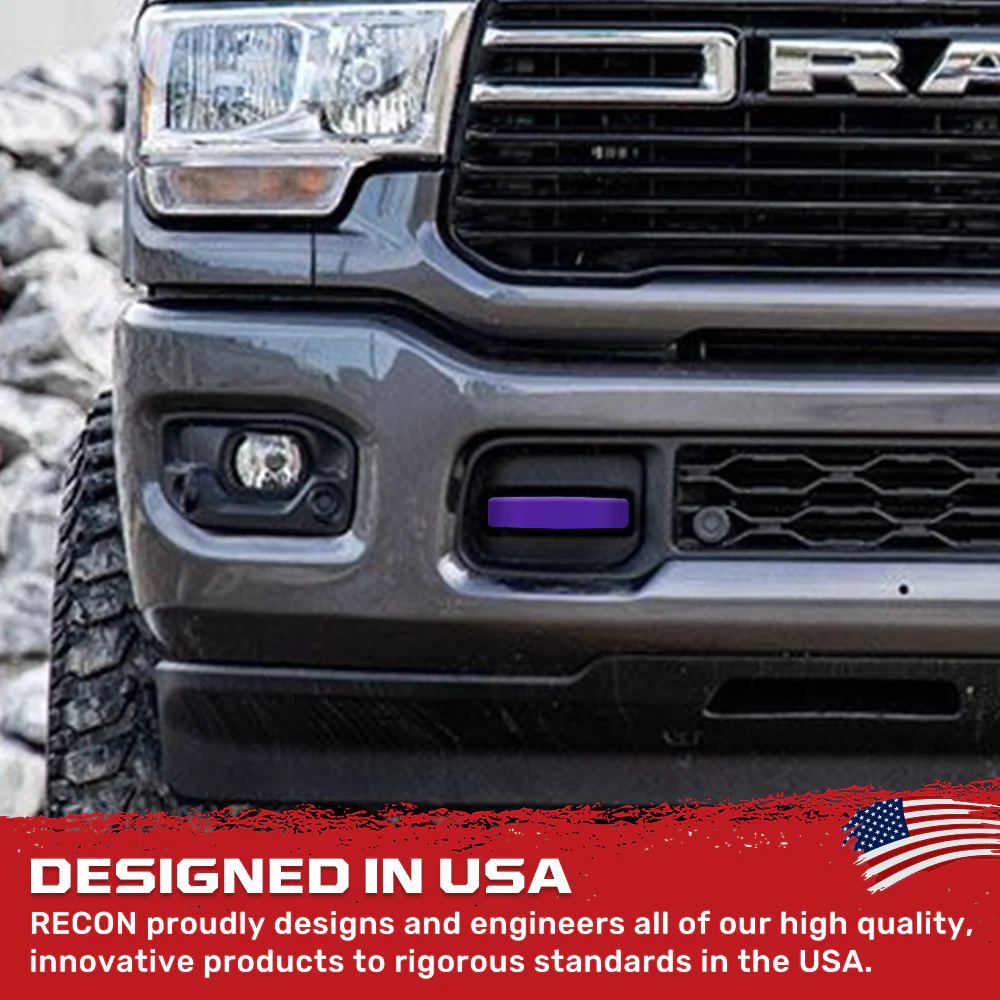 Dodge 21-26 RAM 2500/3500 Tow Hook Covers 2-Piece Set of Silicone Covers Standard & LED Options - Multiple Colors - Image 80