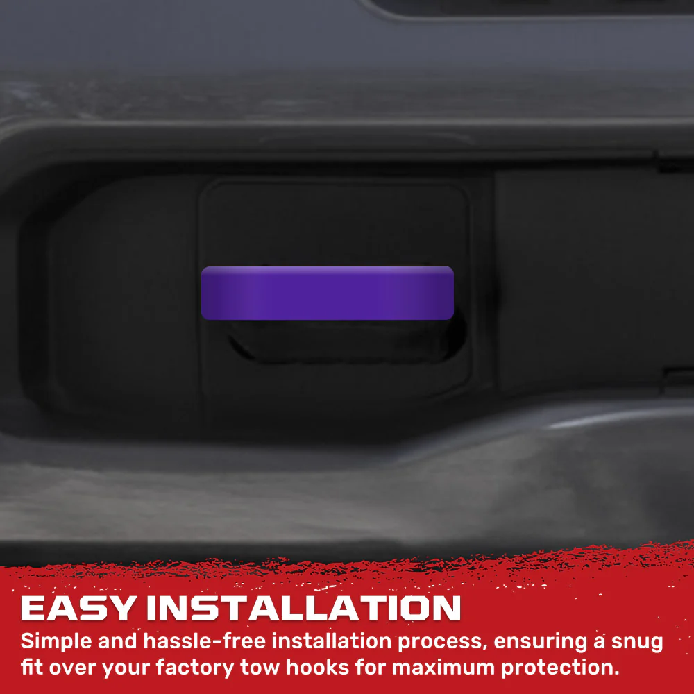 Dodge 21-26 RAM 2500/3500 Tow Hook Covers 2-Piece Set of Silicone Covers Standard & LED Options - Multiple Colors - Image 84
