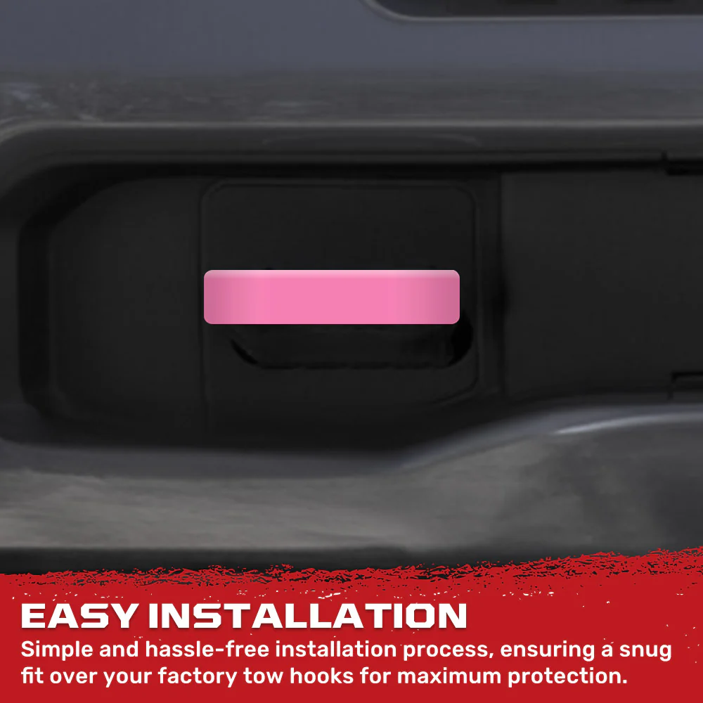 Dodge 21-26 RAM 1500 Tow Hook Covers 2-Piece Set of Silicone Covers Standard & LED Options - Multiple Colors - Image 92