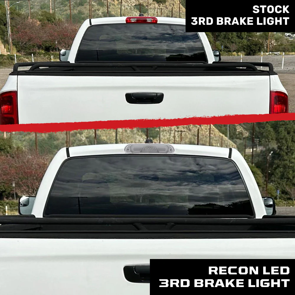 Dodge RAM & 03-09 Dodge RAM 2500/3500 3rd Brake Light Kit LED - Clear Lens - Image 9