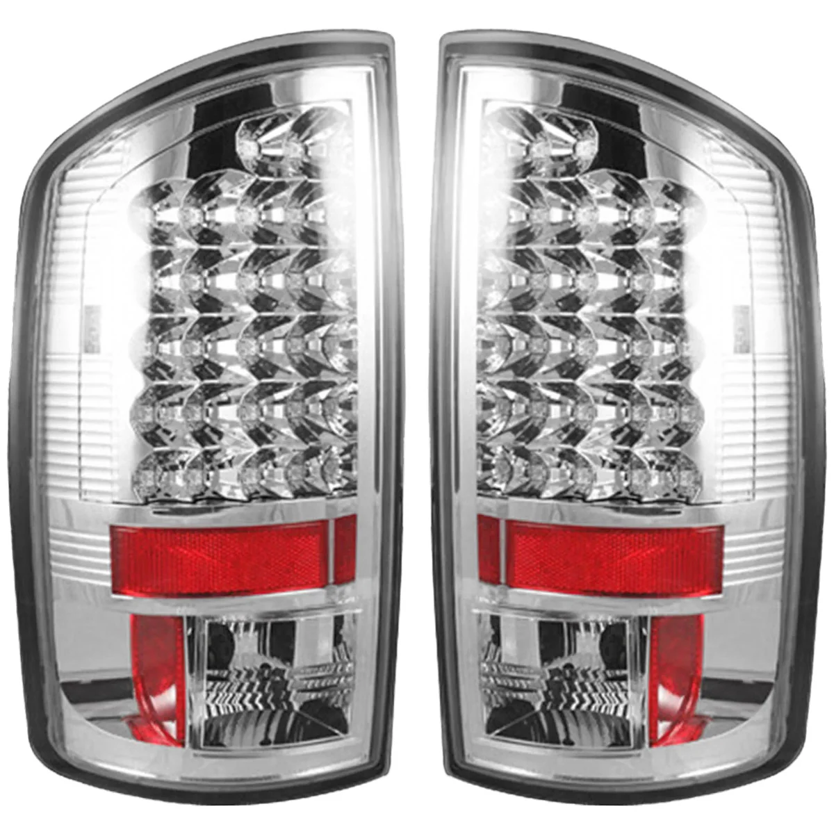 Dodge RAM 1500 07-08 Ultra Bright LED Tail Lights - Multiple Lens - Image 10