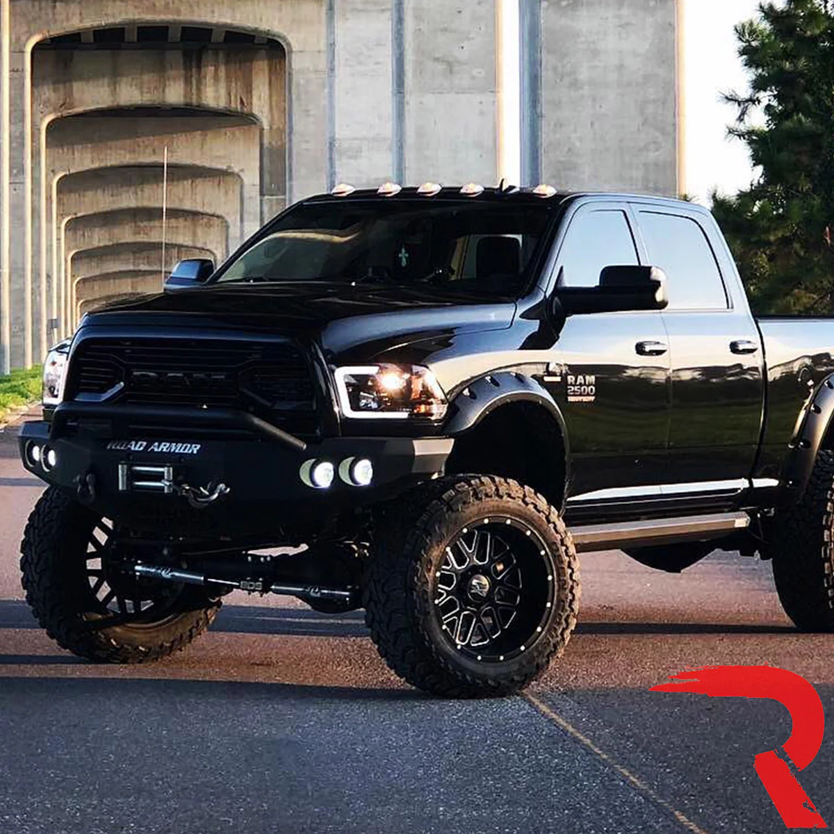 Dodge RAM 1500 09-23 Classic Body Projector Headlights OLED Halos & DRL - Multiple Styles - Image 13