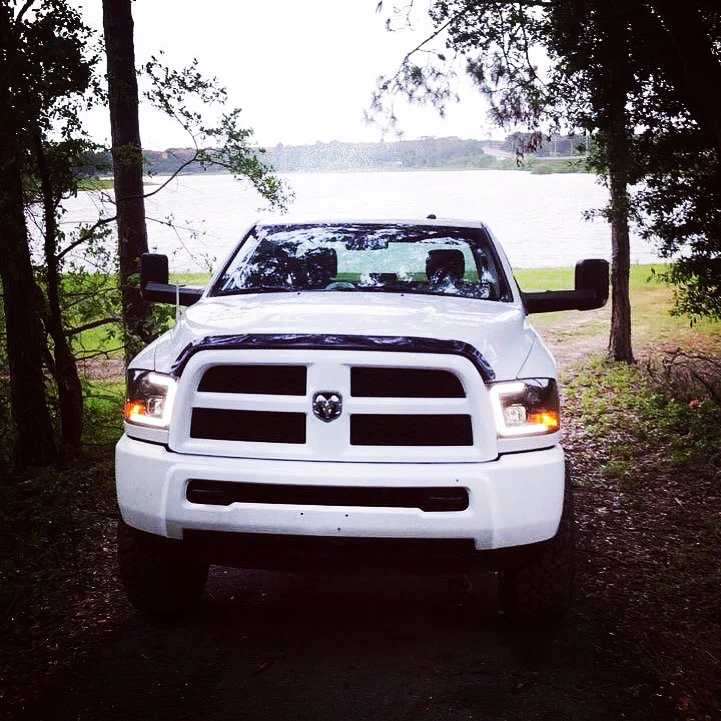 Dodge RAM 1500 09-23 Classic Body Projector Headlights OLED Halos & DRL - Multiple Styles - Image 5