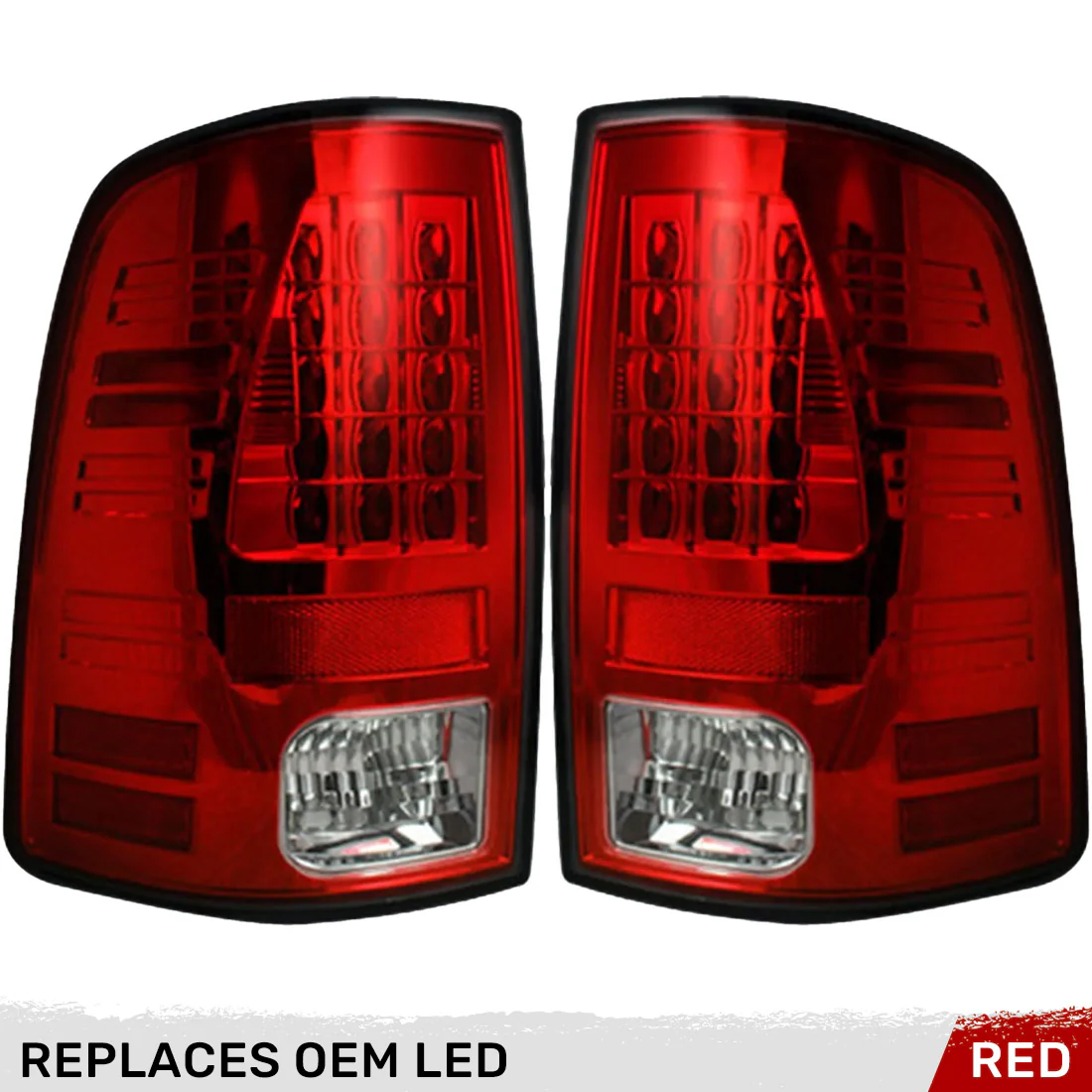 Dodge RAM 1500 13-18 LED Tail Lights (Replaces Factory/OEM LED Only) - Multiple Lens - Image 20
