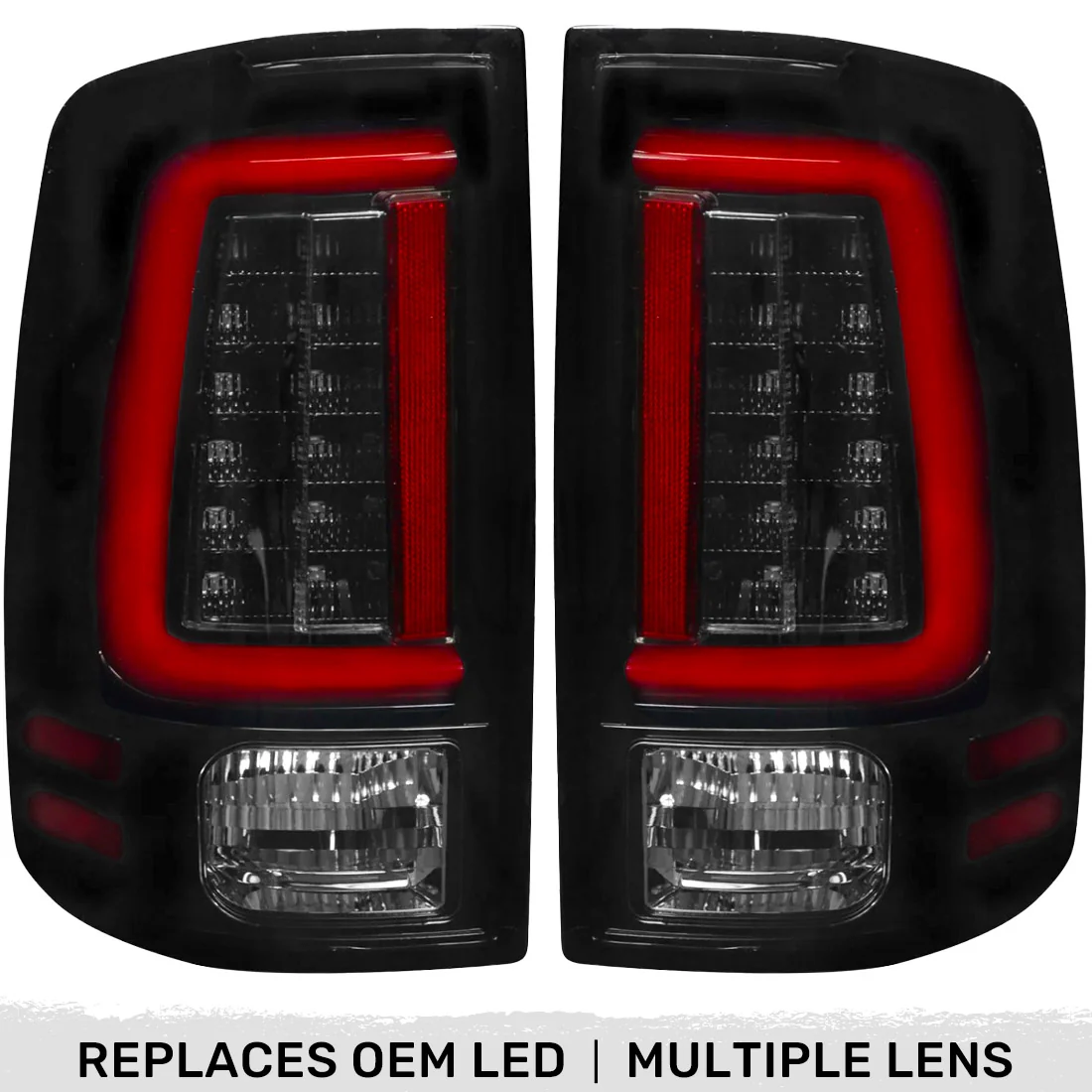 Dodge RAM 1500 13-18 Ultra Bright OLED Tail Lights (Replaces Factory LED Only) - Multiple Lens - Image 23