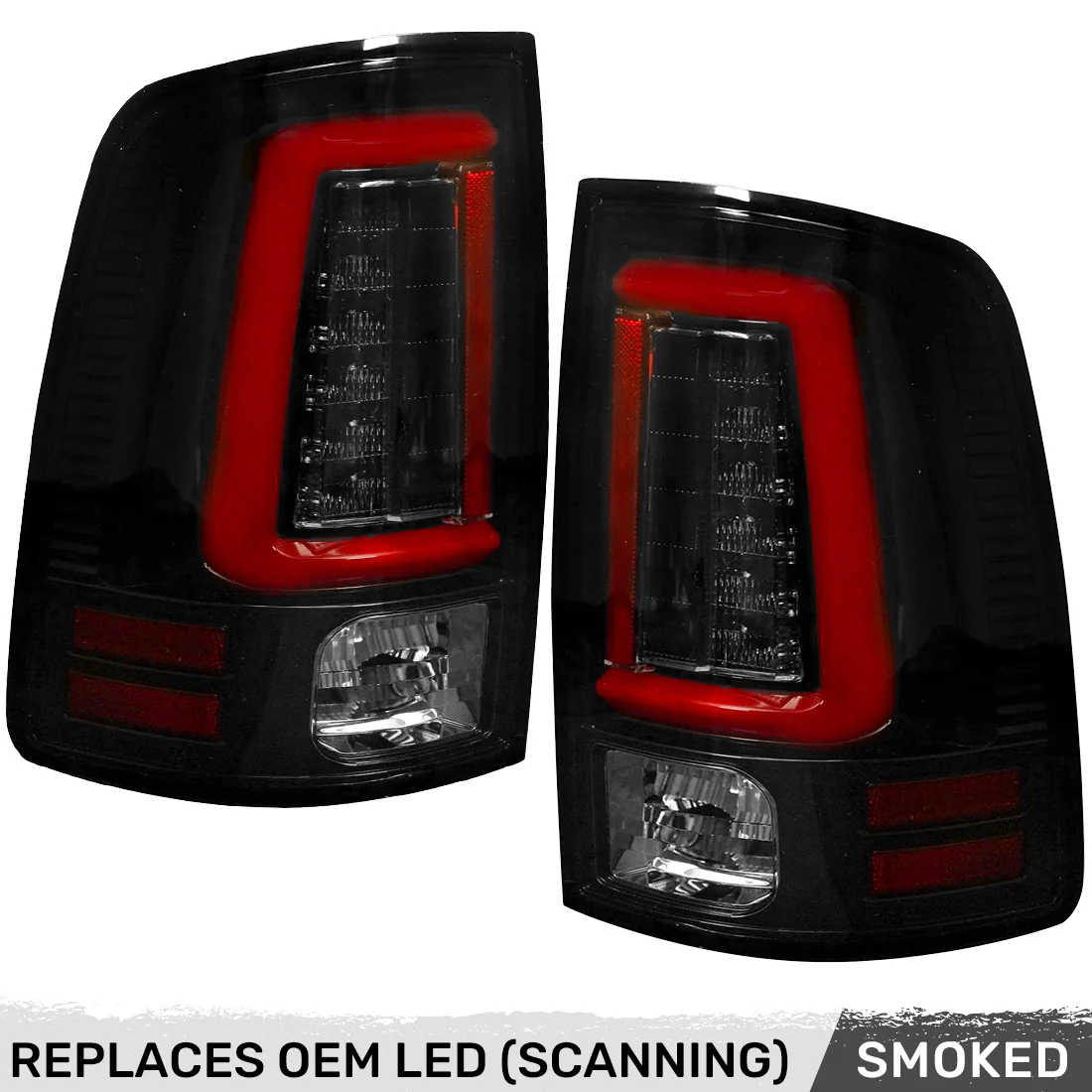 Dodge RAM 1500 13-18 Ultra Bright OLED Tail Lights (Replaces Factory LED Only) - Multiple Lens - Image 56