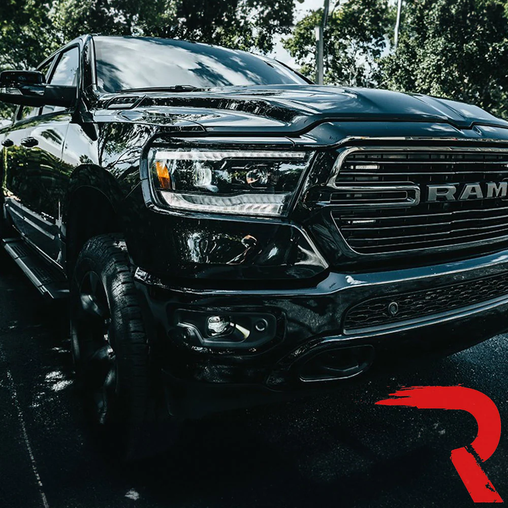 Dodge RAM 1500 19-23 5th Gen LED Projector Headlights OLED DRL Scanning Switchback LED Signals (Replaces Factory/OEM Halogen Only) - Multiple Styles - Image 16