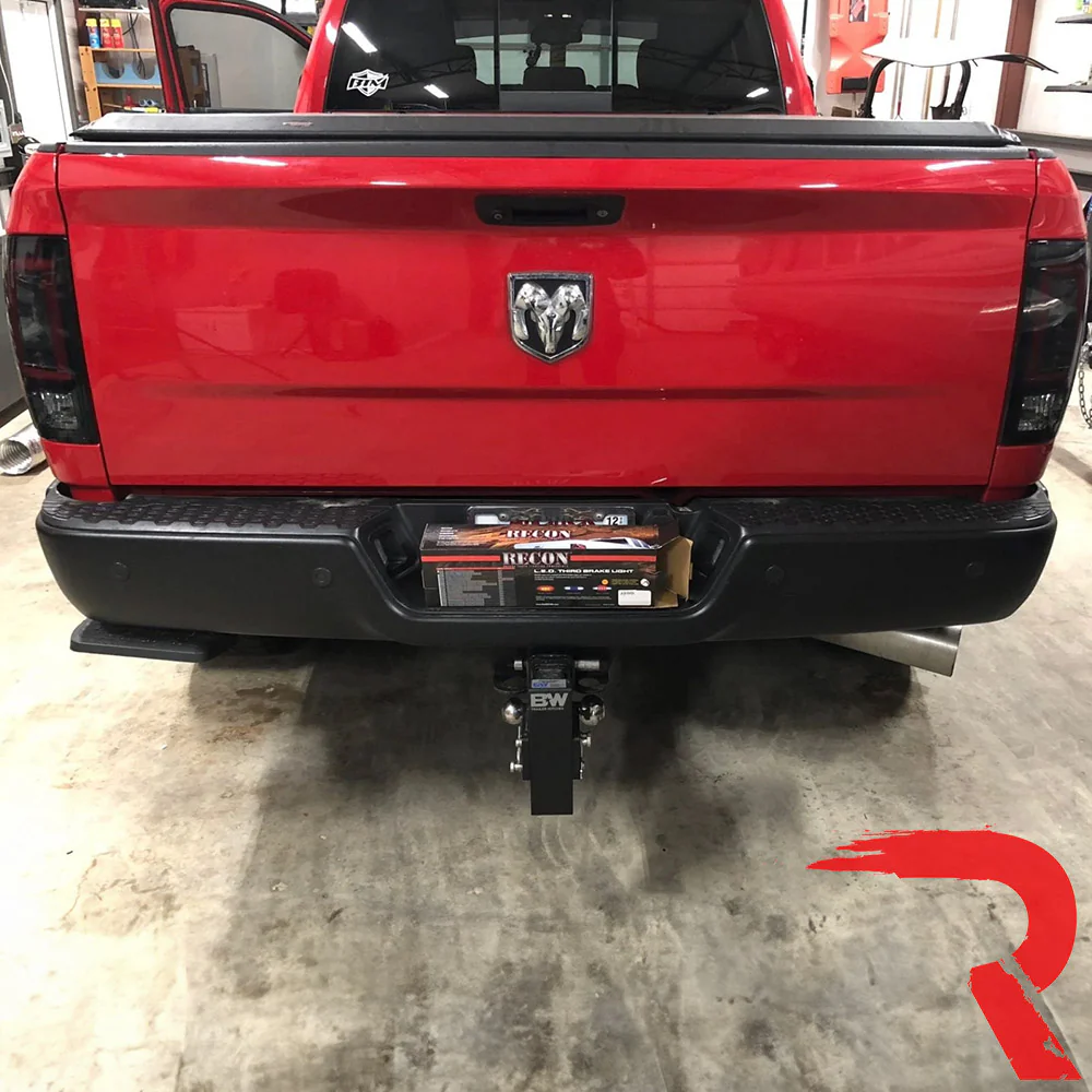 Dodge RAM 1500 Classic Body 2009-2023  Ultra Bright OLED Tail Lights Scanning Turn Signals (Replaces Factory LED Tail Lights) - Smoked Lens - Image 11
