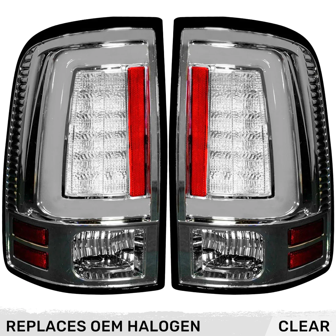 Dodge RAM 1500 (4th Gen) 09-18 Ultra Bright OLED Tail Lights (Replaces Factory Halogen Only) - Multiple Lens - Image 47