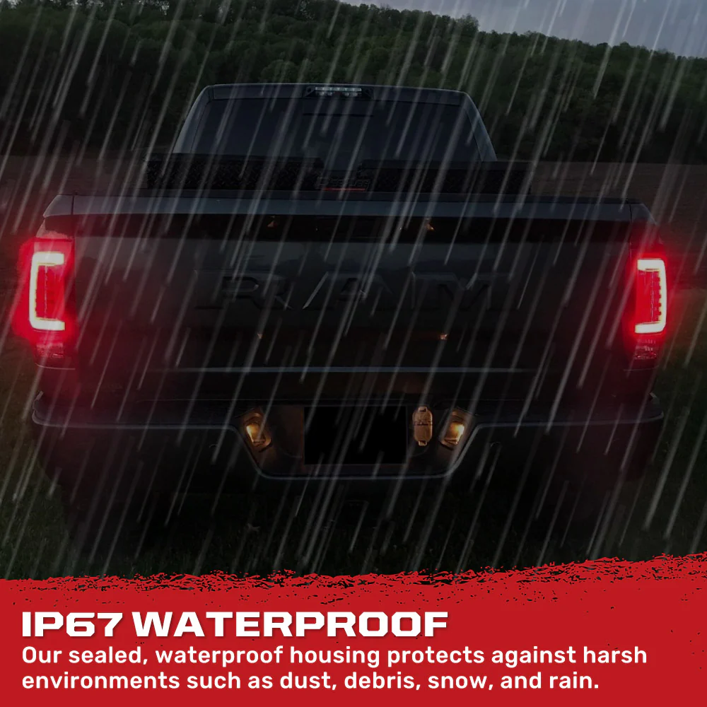 Dodge RAM 1500 Classic Body 09-24 Ultra Bright OLED Tail Lights (Replaces Factory Halogen Only) - Multiple Lens - Image 33