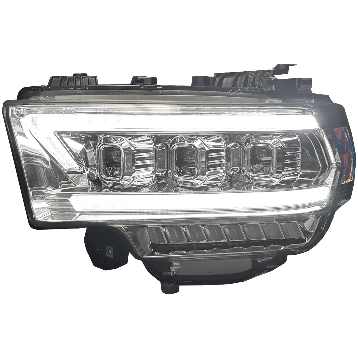 Dodge RAM 2500/3500 19-23 (5th Gen Body) LED Projector Headlights Ultra High Power OLED DRL Scanning Switchback LED Signals - Multiple Styles - Image 14