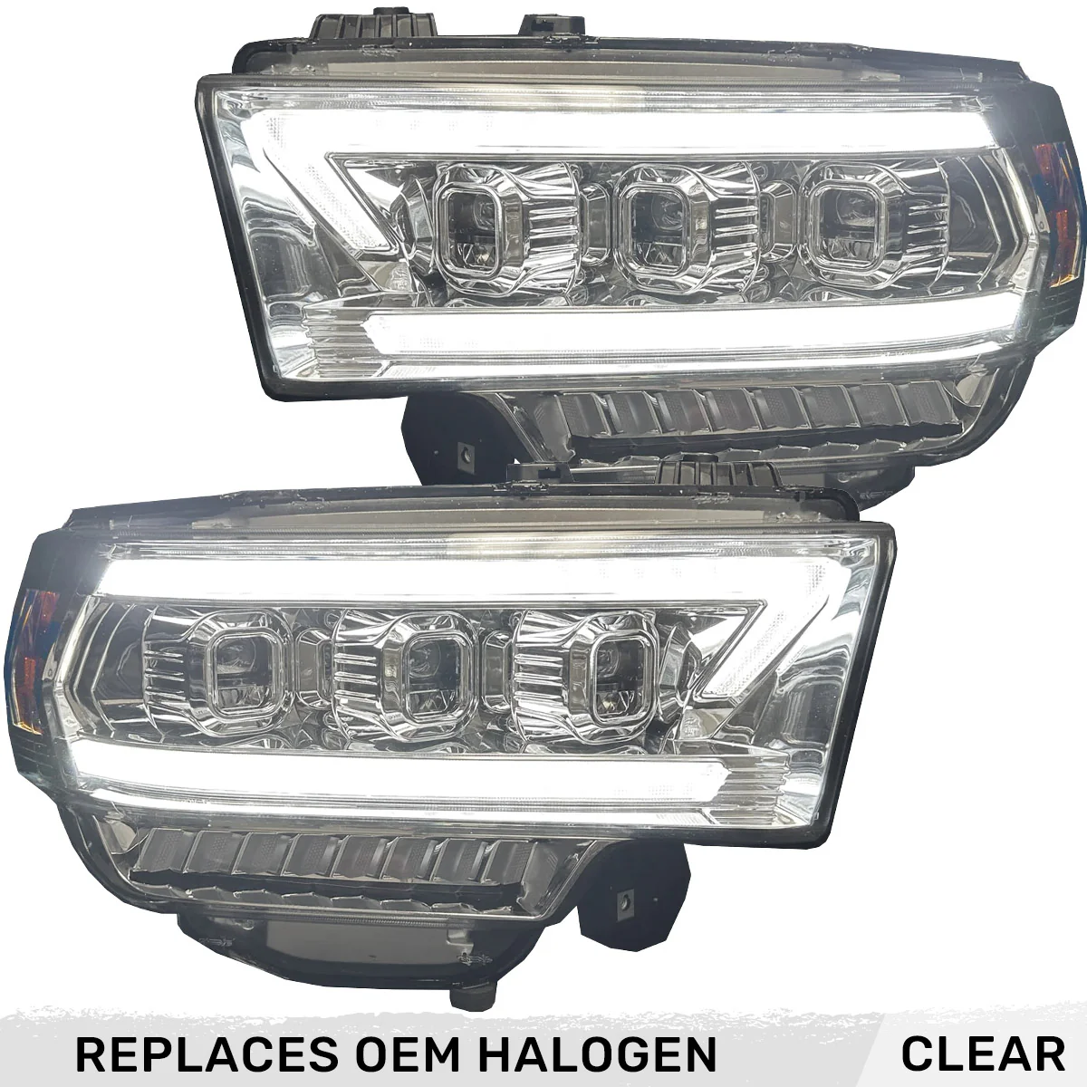 Dodge RAM 2500/3500 19-23 (5th Gen Body) LED Projector Headlights Ultra High Power OLED DRL Scanning Switchback LED Signals - Multiple Styles - Image 15