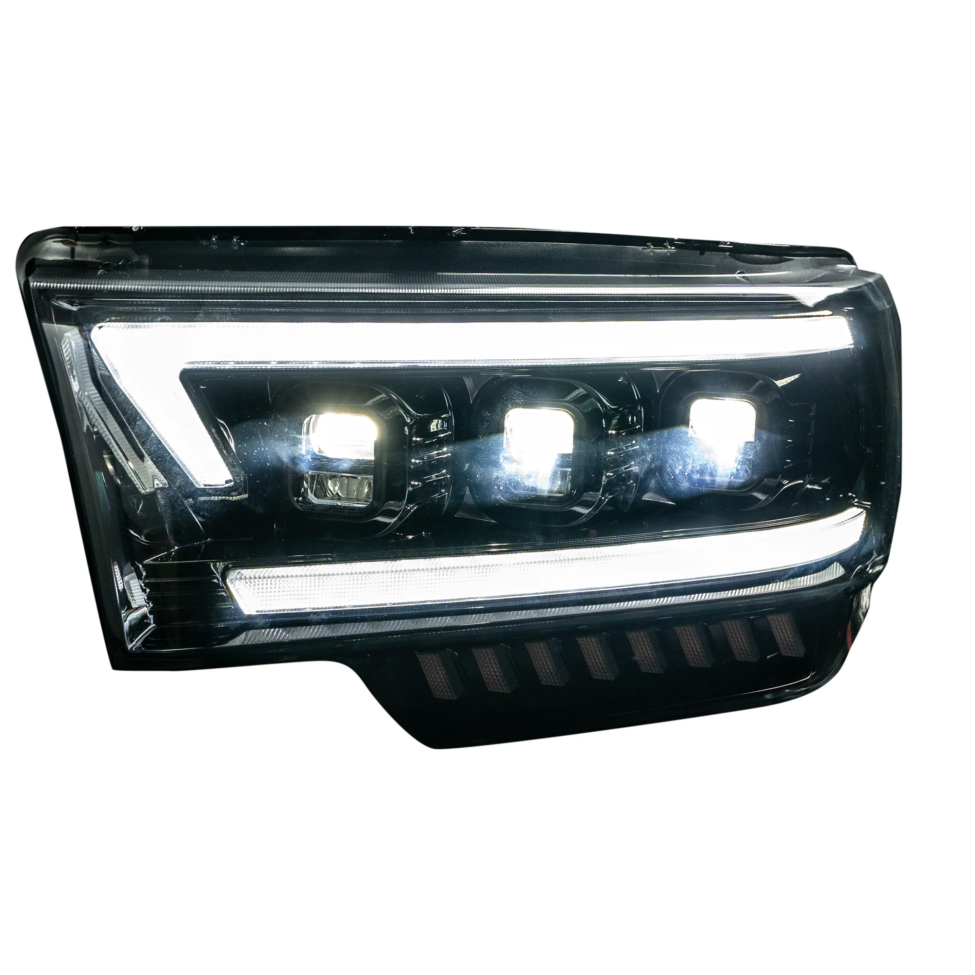 Dodge RAM 2500/3500 19-23 (5th Gen Body) LED Projector Headlights Ultra High Power OLED DRL Scanning Switchback LED Signals - Multiple Styles - Image 5