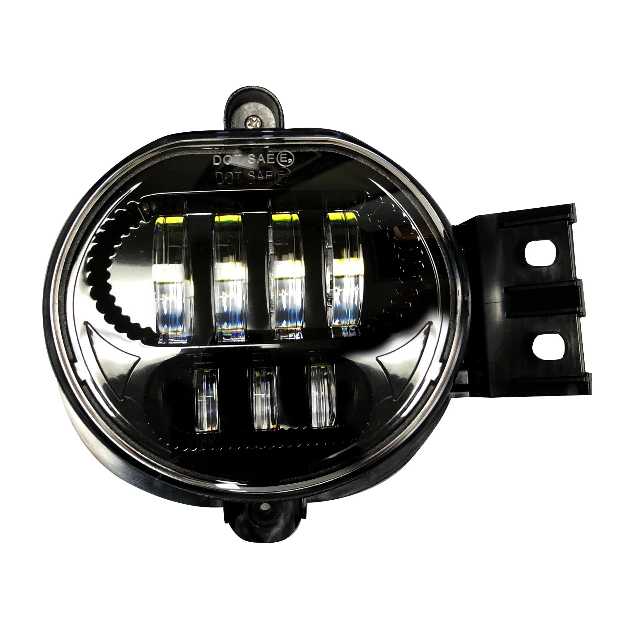 Dodge RAM 2500/3500 03-09 Ultra Bright White LED Fog Lights 2-Pc Kit (Replaces Factory Fog Lights) - Smoked Lens - Image 4