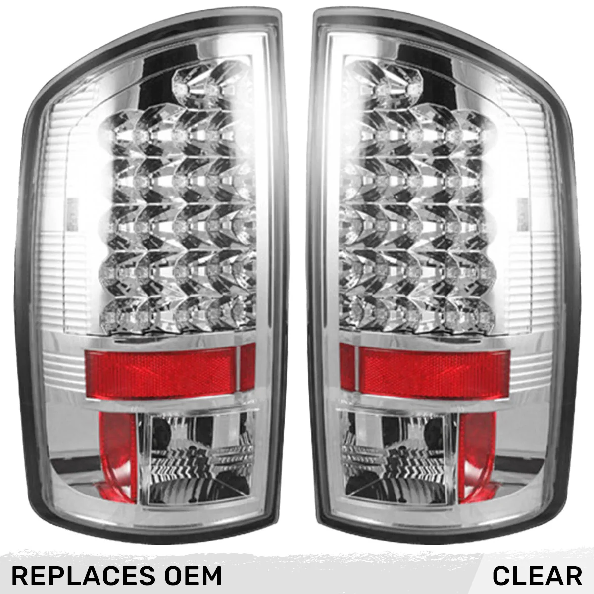 Dodge RAM 2500/3500 07-09 Ultra Bright LED Tail Lights - Multiple Lens - Image 10