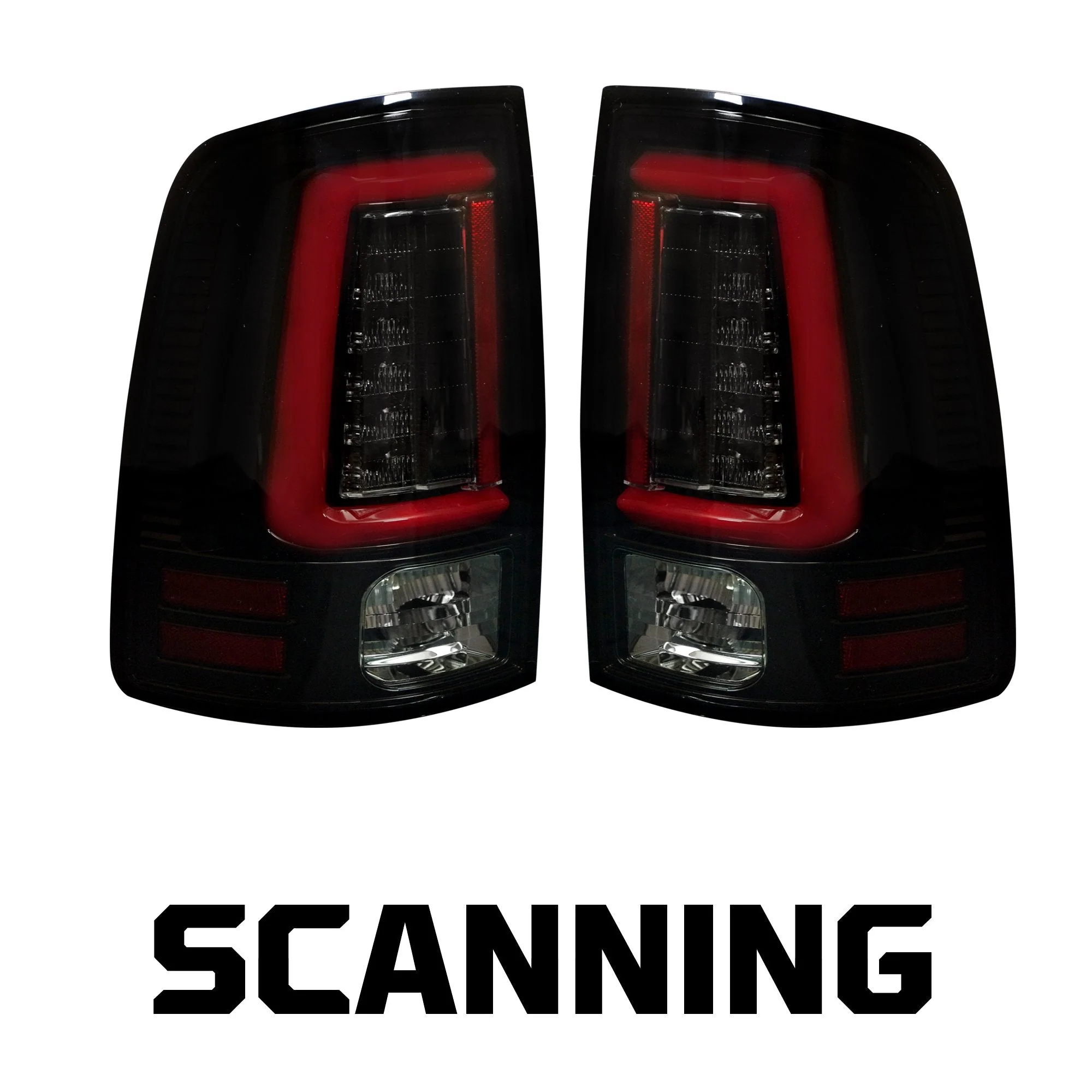 Dodge RAM 2500/3500 10-18 Ultra Bright OLED Tail Lights w/ Scanning Turn Signals (Replaces Factory Halogen Tail Lights) - Smoked Lens - Image 15