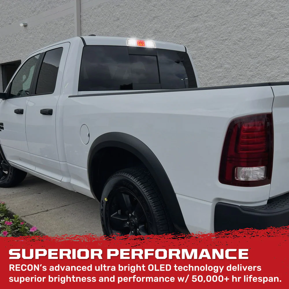 Dodge RAM 2500/3500 10-25 LED 3rd Brake Light Kit LED in Clear - Image 5