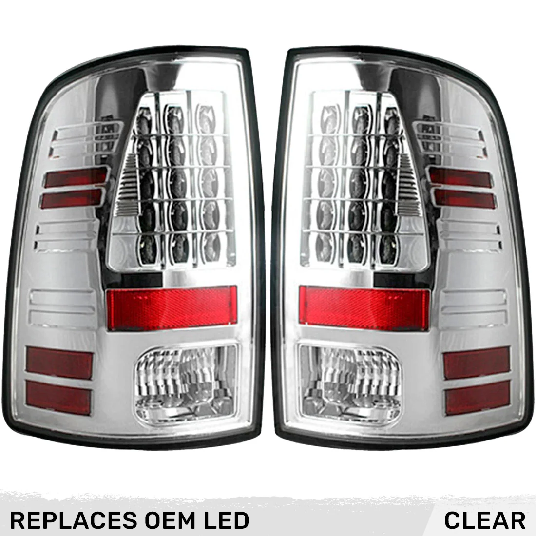 Dodge RAM 2500/3500 14-18 LED Tail Lights (Replaces Factory/OEM LED Only) - Multiple Lens - Image 13