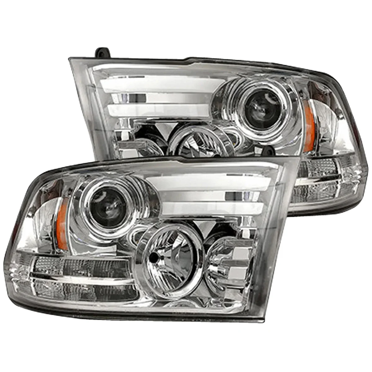 Dodge RAM 2500/3500 15-18 Projector Headlights OLED DRL & LED Signals - Multiple Styles - Image 18