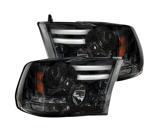 Dodge RAM 2500/3500 15-18 Projector Headlights OLED DRL & LED Signals - Multiple Styles - Image 4