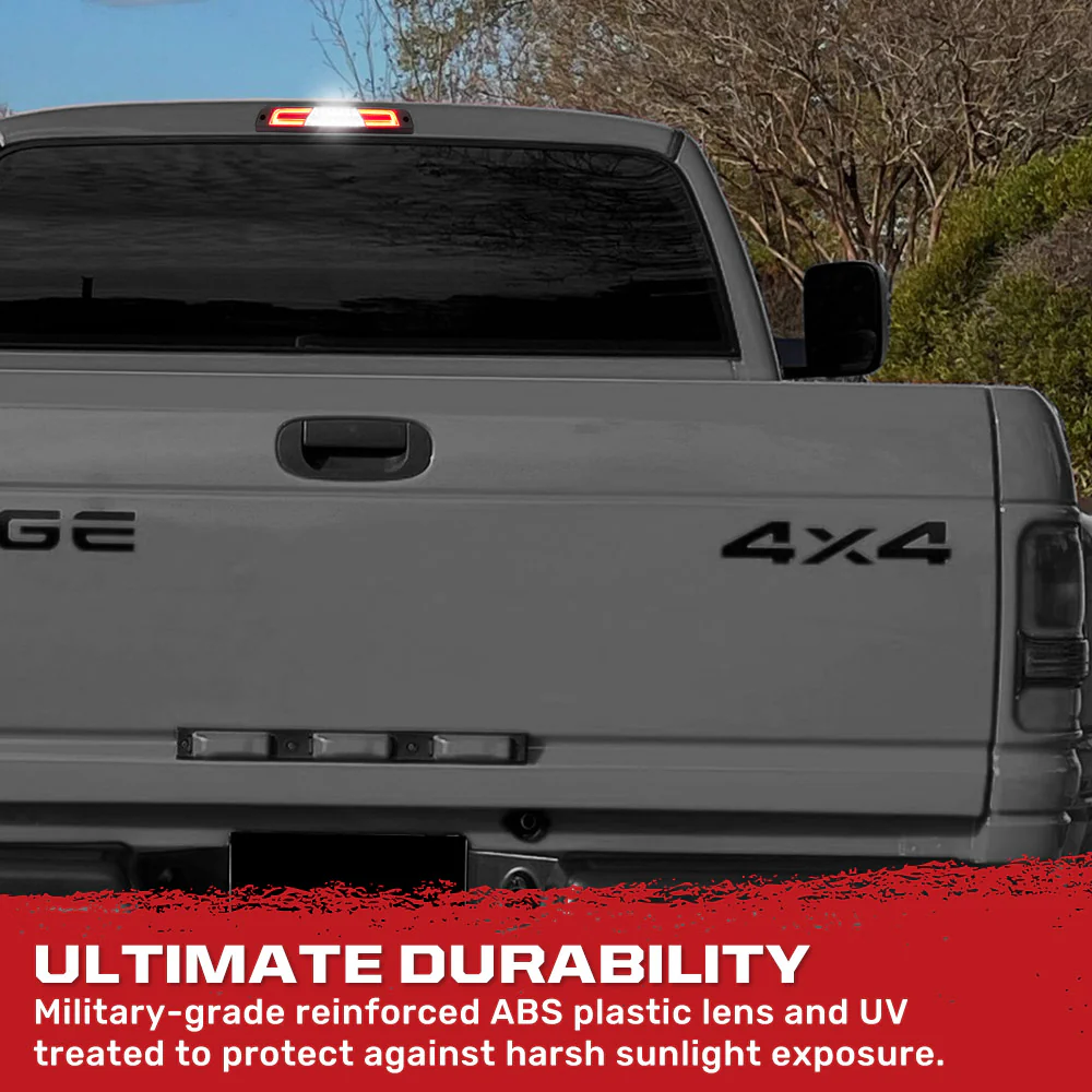 Dodge RAM 2500/3500 94-02 3rd Brake Light Kit LED with Clear Lens - Image 6