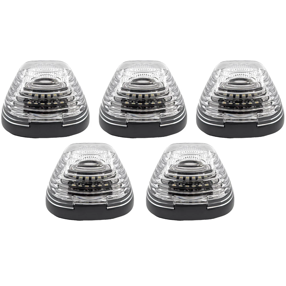 Dodge RAM 2500/3500 94-98 5-Piece Cab Roof Light Set Amber LED 194 Bulbs - Multiple Lens - Image 17
