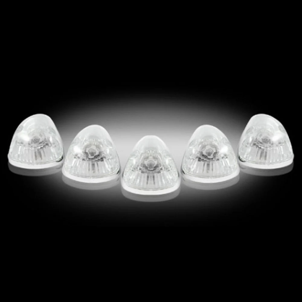 Dodge RAM 2500/3500 94-98 5-Piece Cab Roof Light Set Amber LED 194 Bulbs - Multiple Lens - Image 25