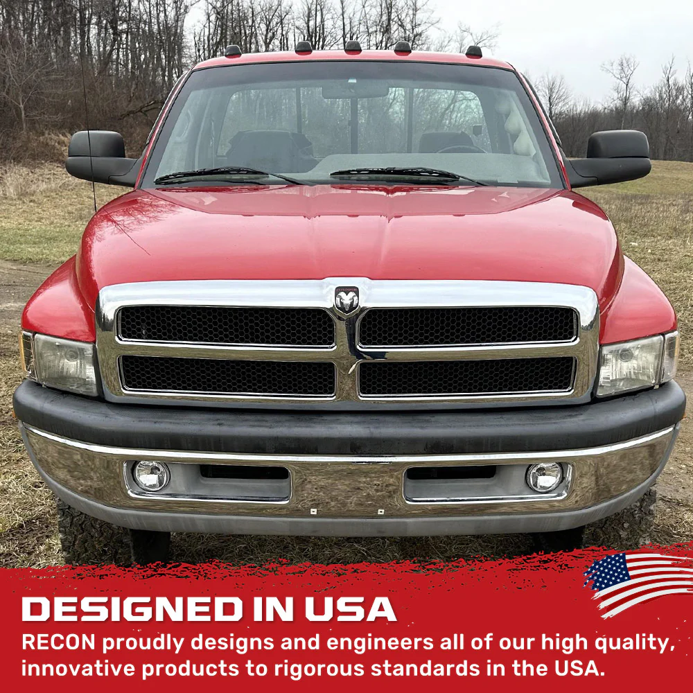 Dodge RAM 2500/3500 94-98 5-Piece Cab Roof Light Set Amber LED 194 Bulbs - Multiple Lens - Image 9