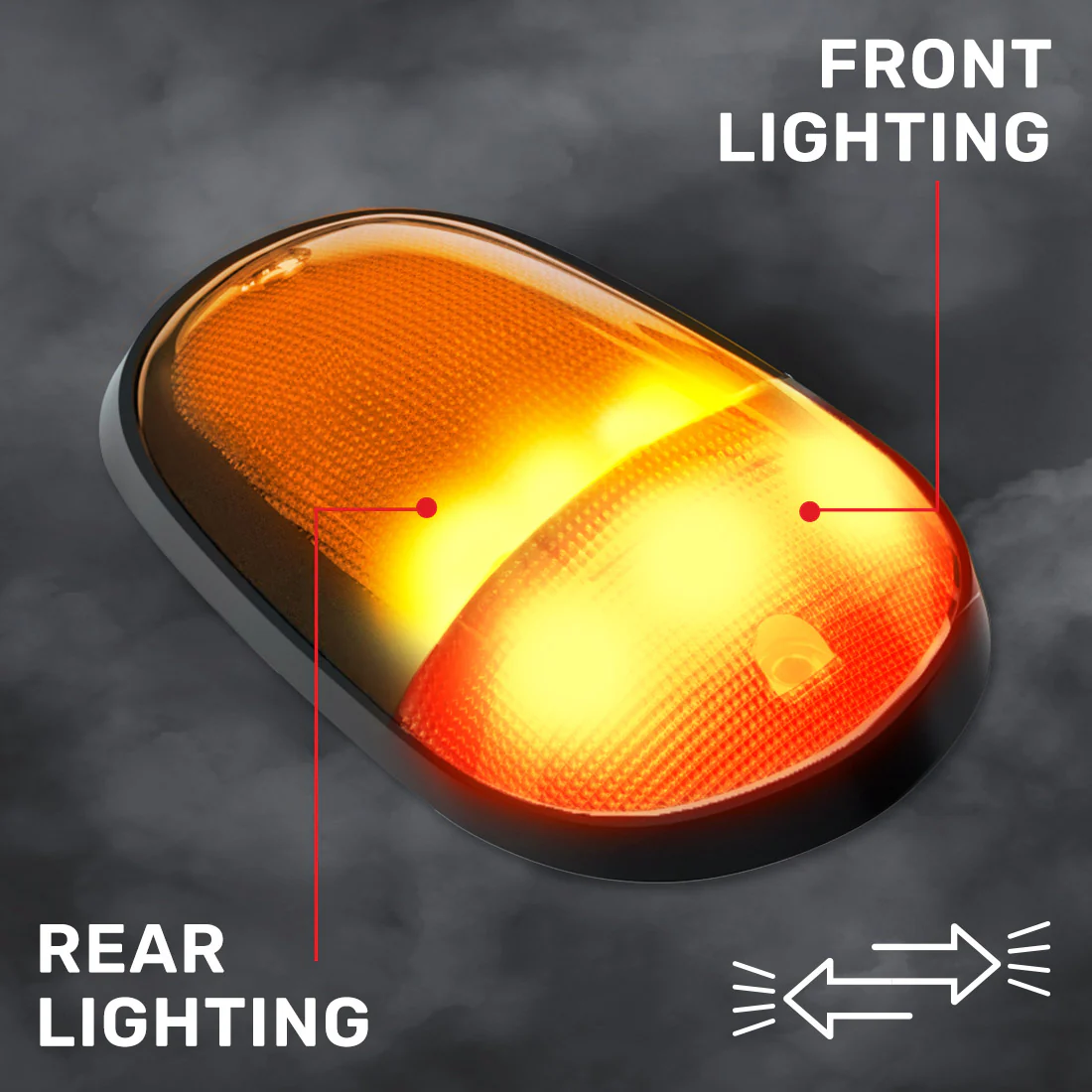 Dodge RAM Heavy-Duty 2500/3500 03-18 5 Piece Cab Roof Light Set 2-Way Front & Rear Facing Ultra High-Power LEDs Multiple Lens & Colors - Image 52