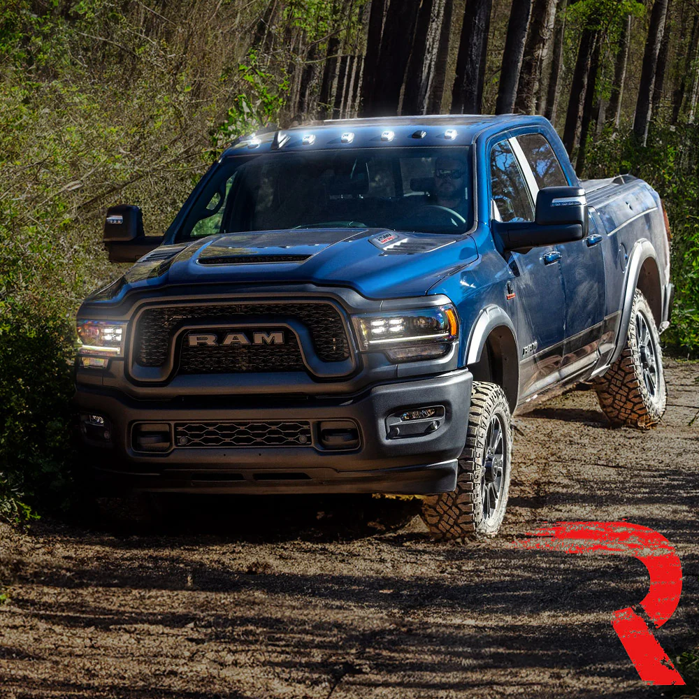 Dodge RAM HD 2500/3500 19-25 5 Piece Cab Roof Light Set 2-Way Front & Rear Facing Ultra High-Power LEDs Multiple Lens & Colors - Image 11