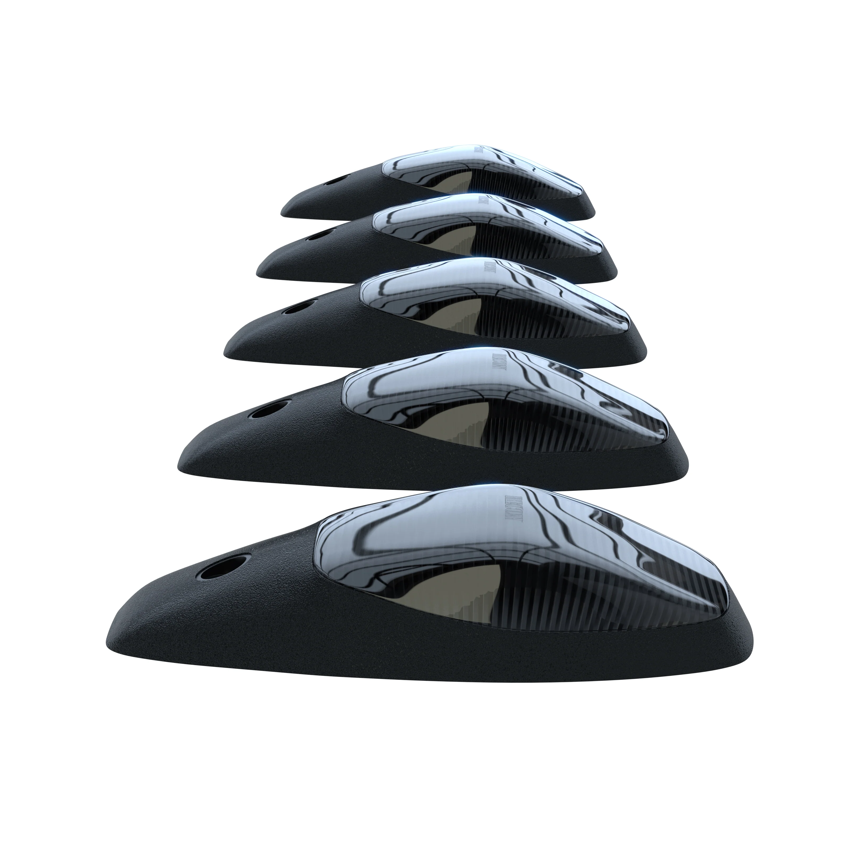 Dodge RAM HD 2500/3500 19-25 5 Piece Cab Roof Light Set 2-Way Front & Rear Facing Ultra High-Power LEDs Multiple Lens & Colors - Image 15